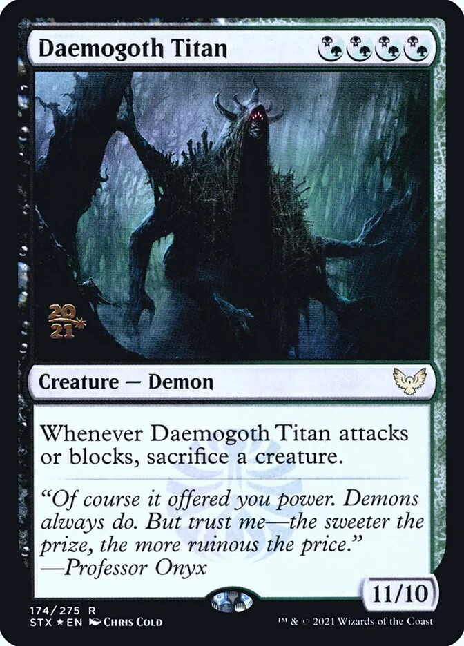 Daemogoth Titan 「PSTX/174s」「EN」