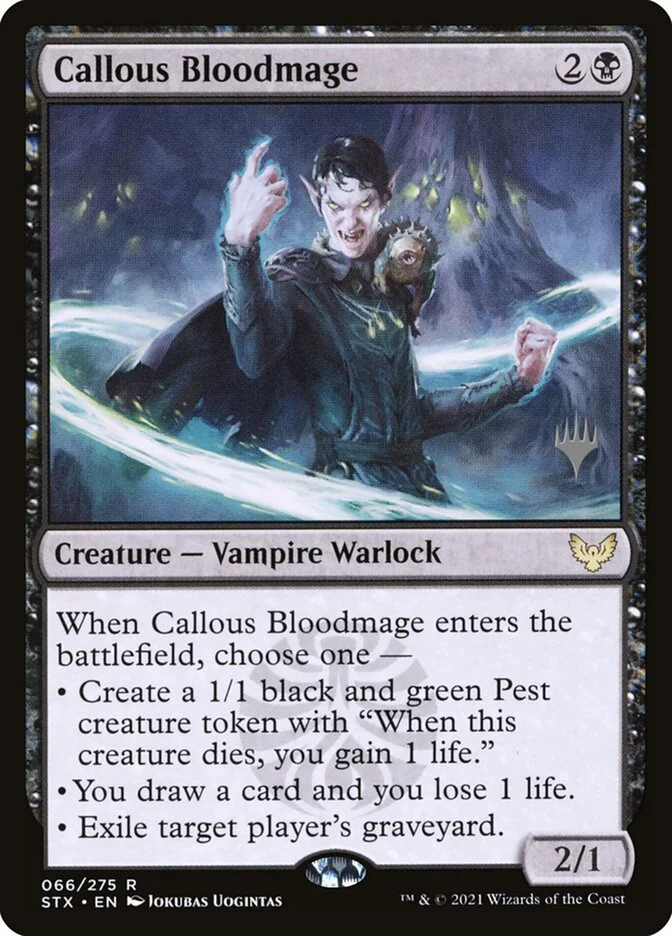 Callous Bloodmage 「PSTX/66p」「EN」