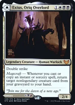 Extus, Oriq Overlord // Awaken the Blood Avatar #149s · Magic: The Gathering