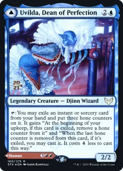 Uvilda, Dean of Perfection // Nassari, Dean of Expression #160s · Magic: The Gathering