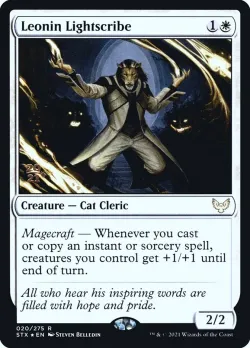Leonin Lightscribe #20s · Magic: The Gathering