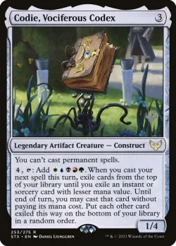 Codie, Vociferous Codex 「PSTX/253p」「EN」