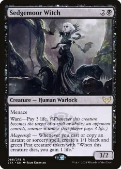 Sedgemoor Witch #86p · Magic: The Gathering