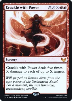 Crackle with Power #95s · Magic: The Gathering