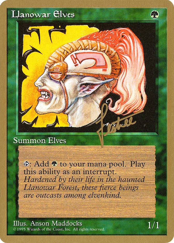Llanowar Elves 「PTC/bl261」「EN」