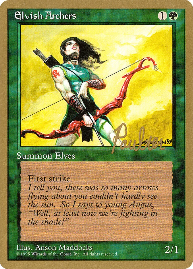 Elvish Archers 「PTC/pp243」「EN」