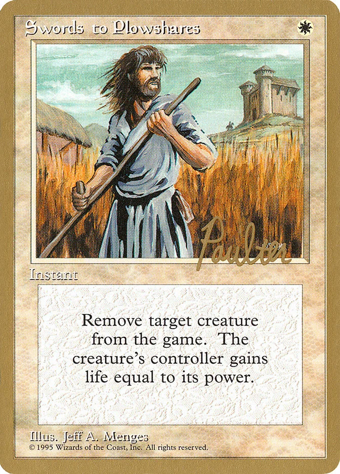 Swords to Plowshares 「PTC/pp52」「EN」