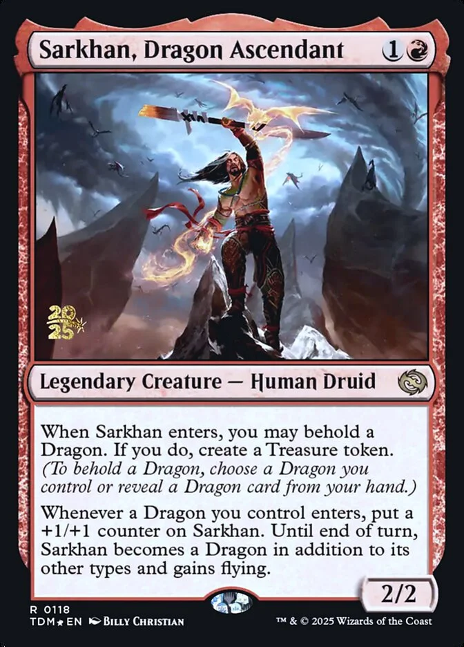 Sarkhan, Dragon Ascendant 「PTDM/118s」「EN」
