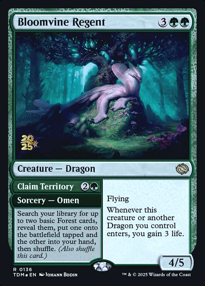 Bloomvine Regent // Claim Territory 「PTDM/136s」「EN」