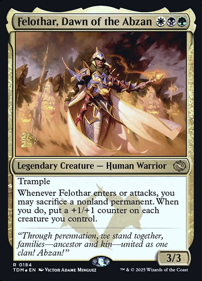 Felothar, Dawn of the Abzan 「PTDM/184s」「EN」
