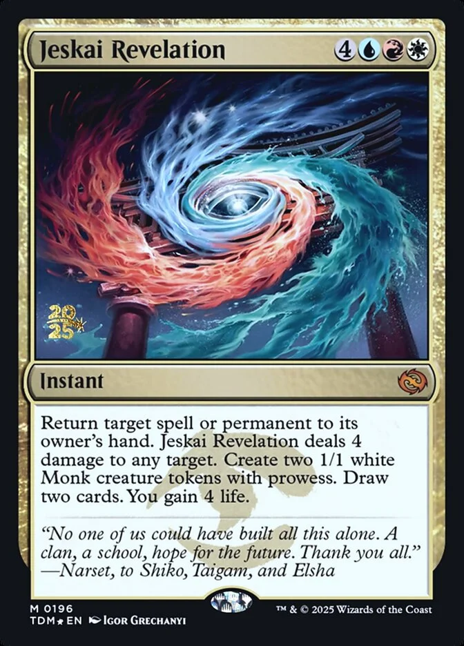Jeskai Revelation 「PTDM/196s」「EN」