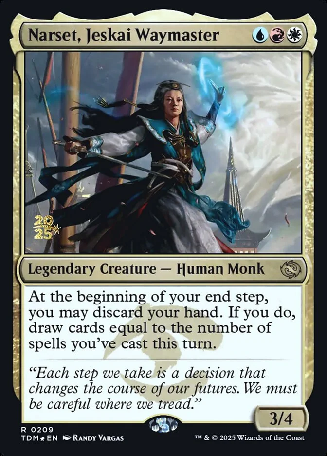 Narset, Jeskai Waymaster 「PTDM/209s」「EN」