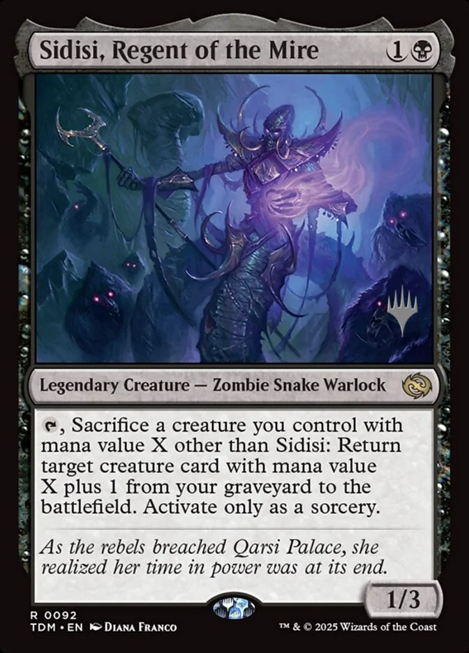 Sidisi, Regent of the Mire 「PTDM/92p」「EN」