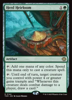 Herd Heirloom #144p · Magic: The Gathering