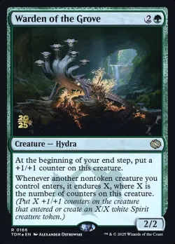 Warden of the Grove #166s · Magic: The Gathering
