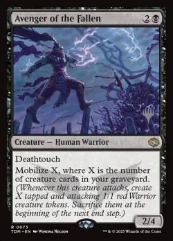 Avenger of the Fallen #73p · Magic: The Gathering