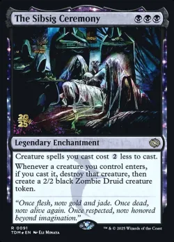 The Sibsig Ceremony #91s · Magic: The Gathering