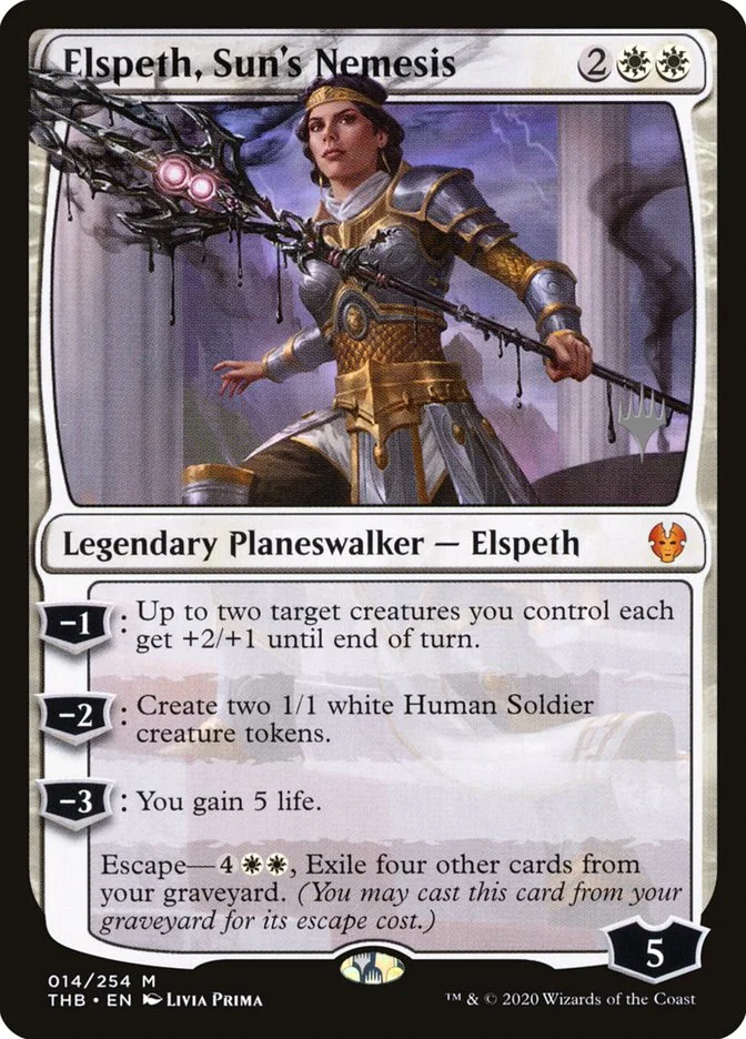 Elspeth, Sun's Nemesis 「PTHB/14p」「EN」