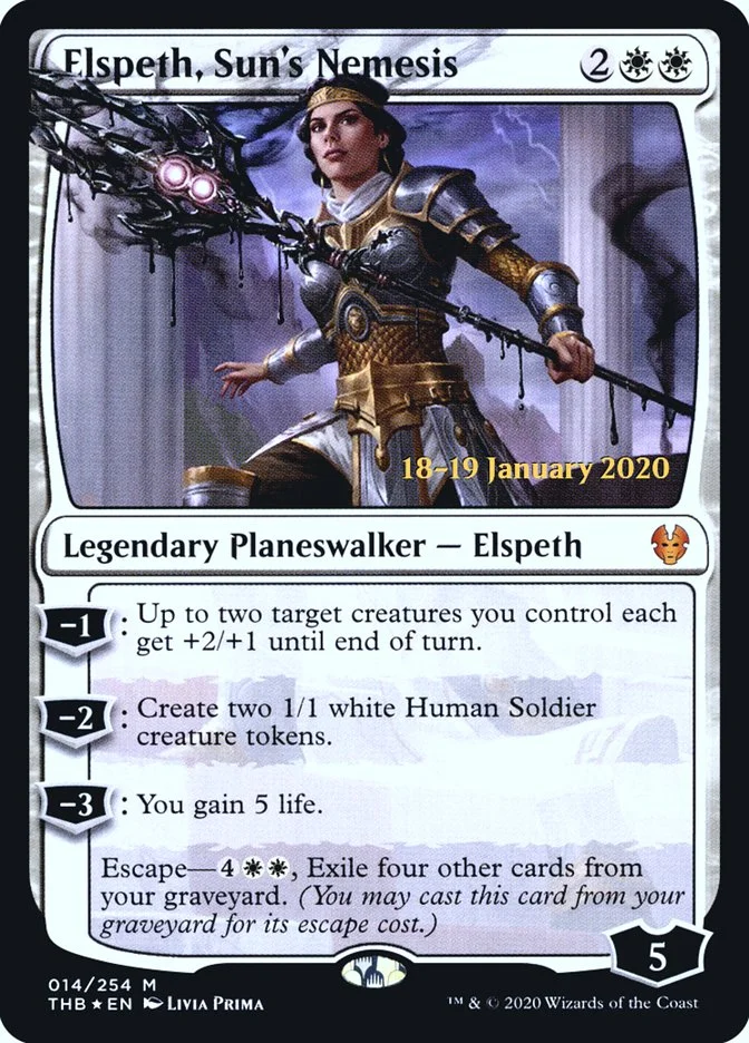 Elspeth, Sun's Nemesis 「PTHB/14s」「EN」
