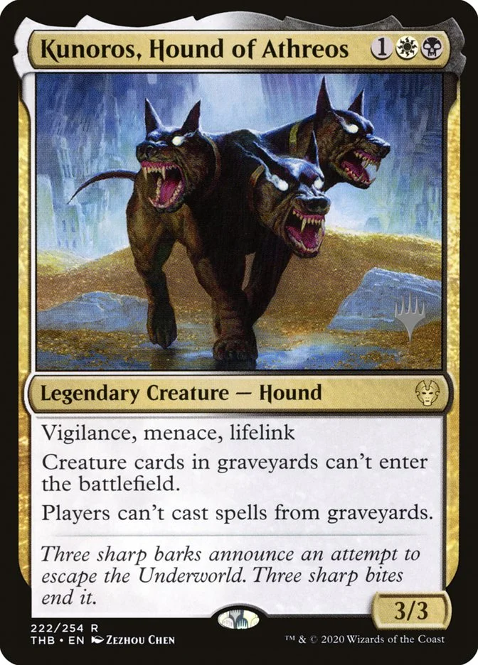 Kunoros, Hound of Athreos 「PTHB/222p」「EN」