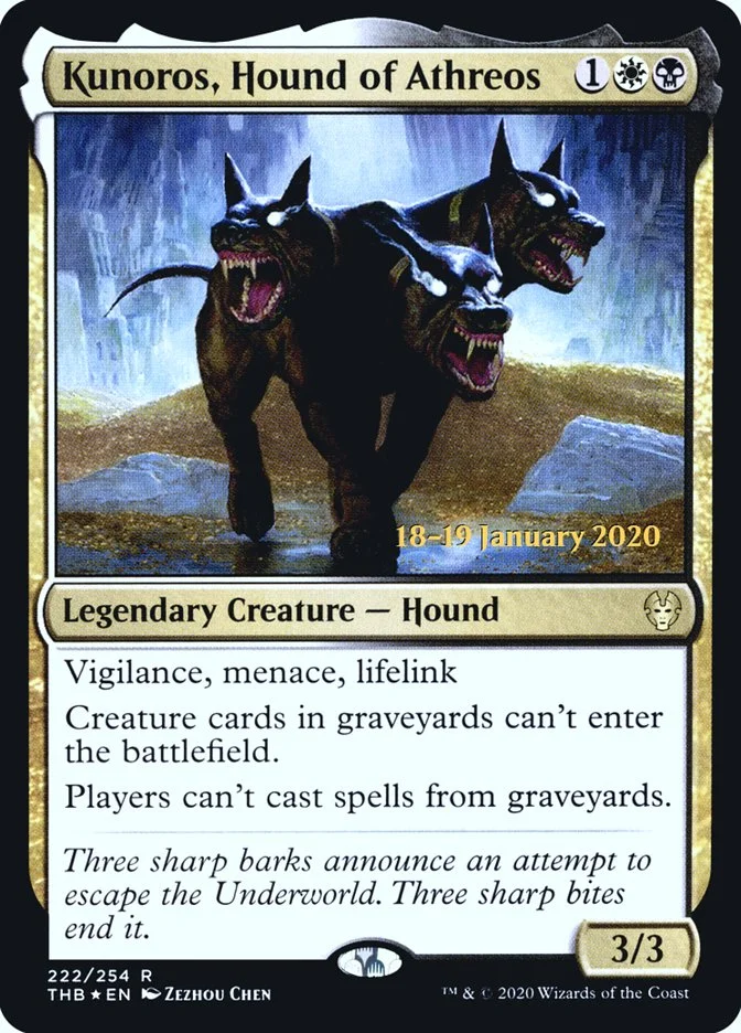 Kunoros, Hound of Athreos 「PTHB/222s」「EN」