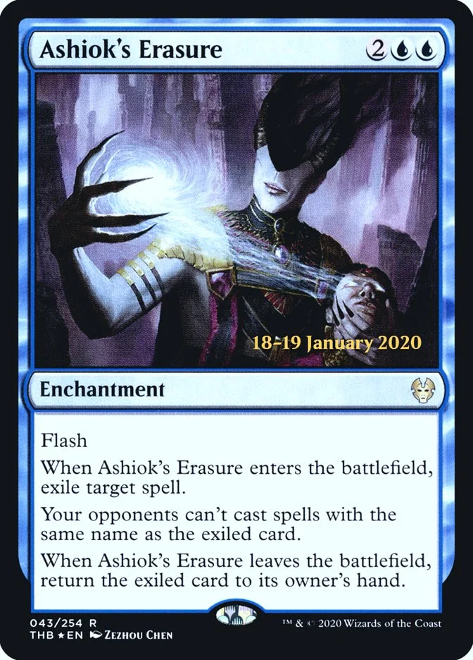 Ashiok's Erasure 「PTHB/43s」「EN」