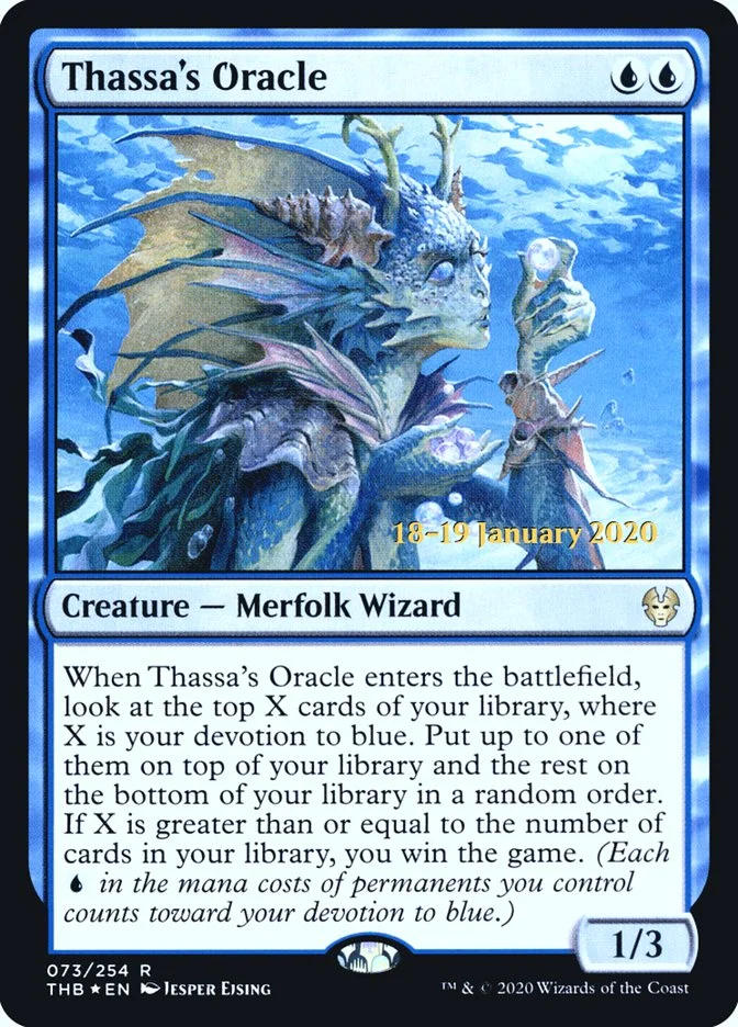 Thassa's Oracle 「PTHB/73s」「EN」