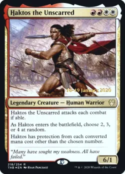 Haktos the Unscarred 「PTHB/218s」「EN」