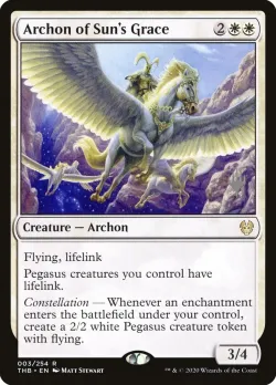 Archon of Sun's Grace #3p · Magic: The Gathering