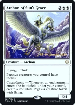Archon of Sun's Grace #3s · Magic: The Gathering