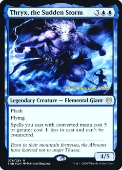 Thryx, the Sudden Storm #76s · Magic: The Gathering