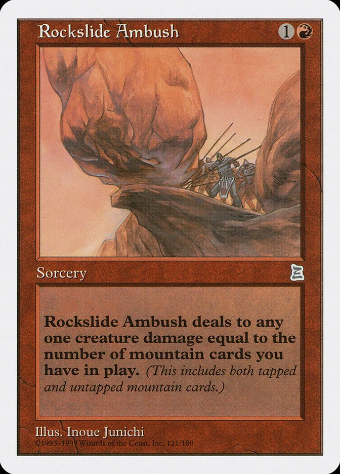 Rockslide Ambush 「PTK/121」「EN」