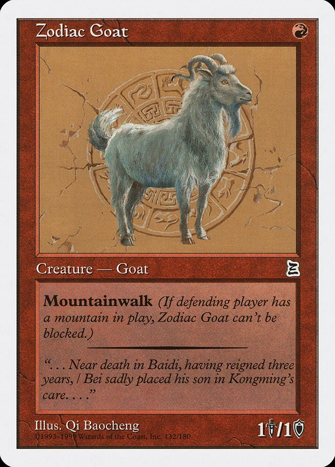 Zodiac Goat 「PTK/132」「EN」
