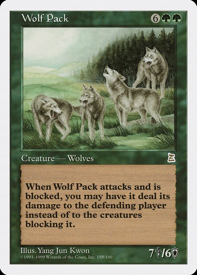 Wolf Pack 「PTK/158」「EN」