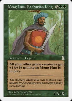 Meng Huo, Barbarian King 「PTK/142」「EN」