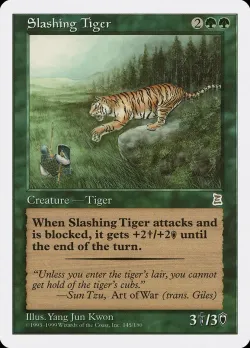 Slashing Tiger 「PTK/145」「EN」