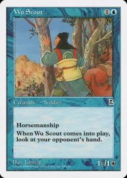 Wu Scout #62 · Magic: The Gathering