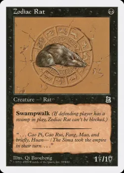Zodiac Rat #98 · Magic: The Gathering
