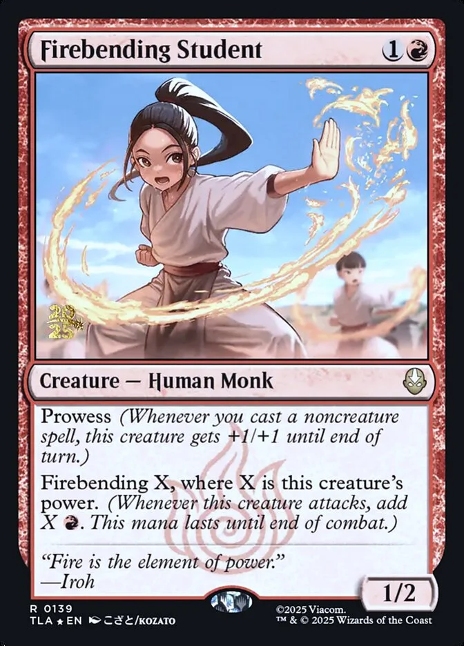 Firebending Student 「PTLA/139s」「EN」