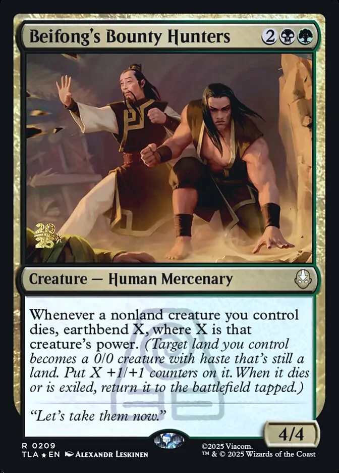 Beifong's Bounty Hunters 「PTLA/209s」「EN」