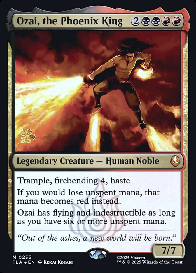 Ozai, the Phoenix King 「PTLA/235s」「EN」