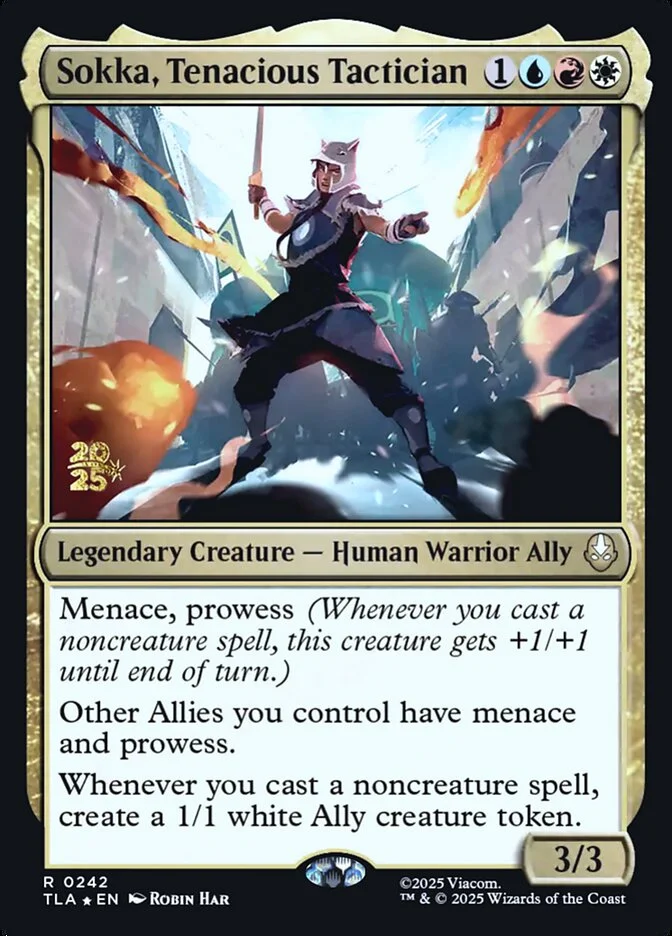 Sokka, Tenacious Tactician 「PTLA/242s」「EN」