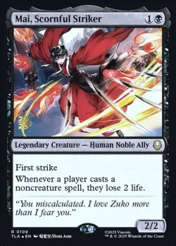 Mai, Scornful Striker #109s · Magic: The Gathering
