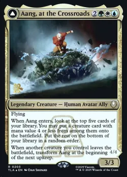 Aang, at the Crossroads // Aang, Destined Savior 「PTLA/203s」「EN」