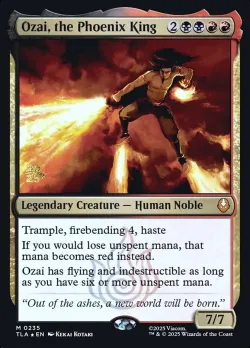 Ozai, the Phoenix King 「PTLA/235s」「EN」