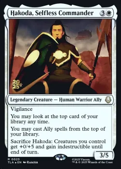 Hakoda, Selfless Commander #23s · Magic: The Gathering