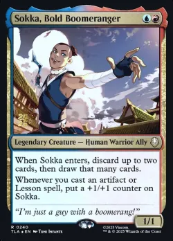 Sokka, Bold Boomeranger 「PTLA/240s」「EN」