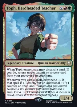 Toph, Hardheaded Teacher 「PTLA/246s」「EN」