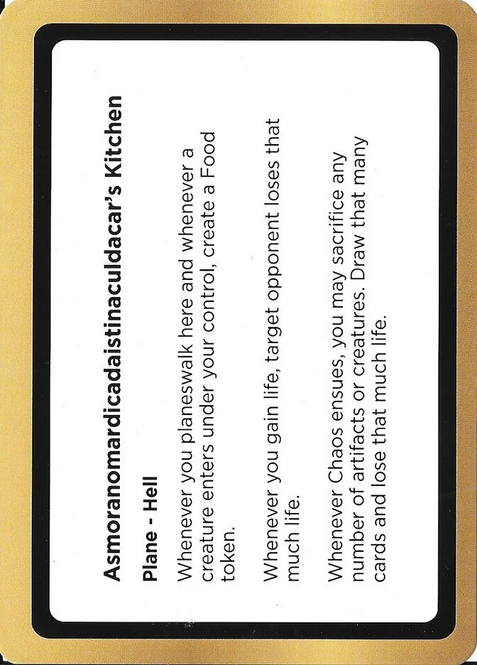 Asmoranomardicadaistinaculdacar's Kitchen 「PUNK/PLA025」「EN」