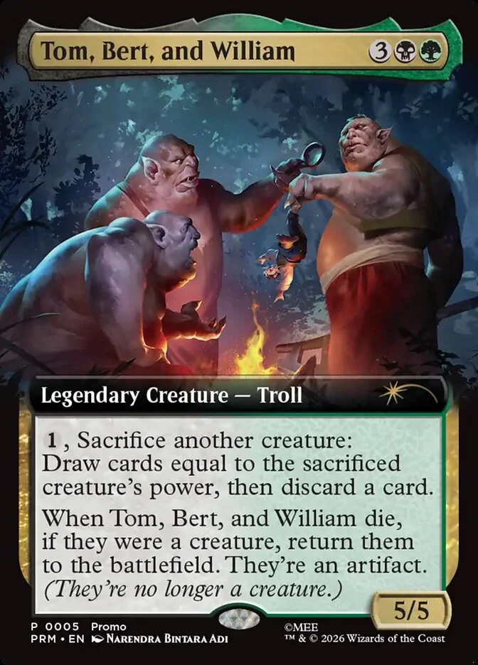 Tom, Bert, and William 「PURL/2026-1」「EN」